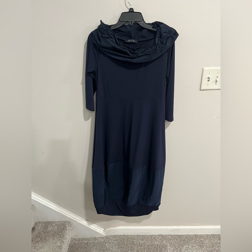 Latte Made in Italy Dress